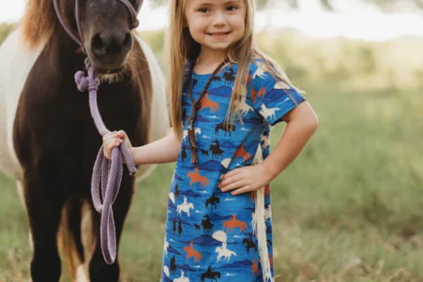 Baby Girl Horse Dress