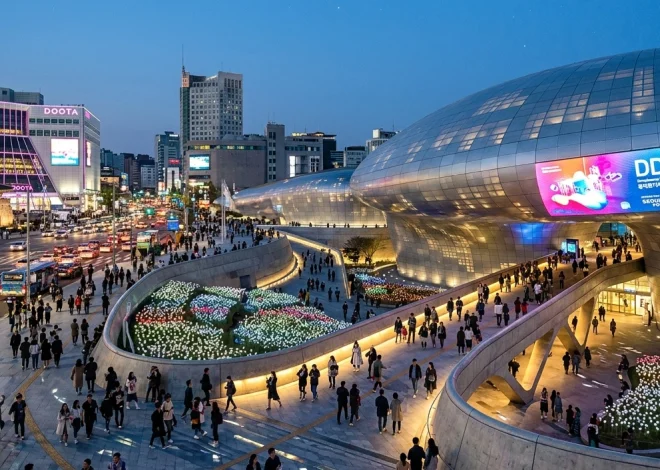 Melengkung Tanpa Sudut, Bergaya Tanpa Batas: Dongdaemun Design Plaza dan Panggung Fashion Masa Depan